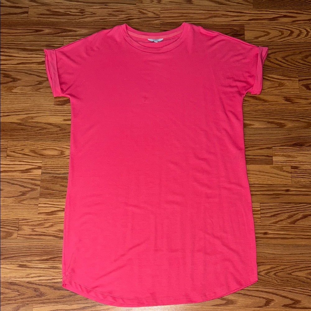 Women's Pink T-Shirt Dress